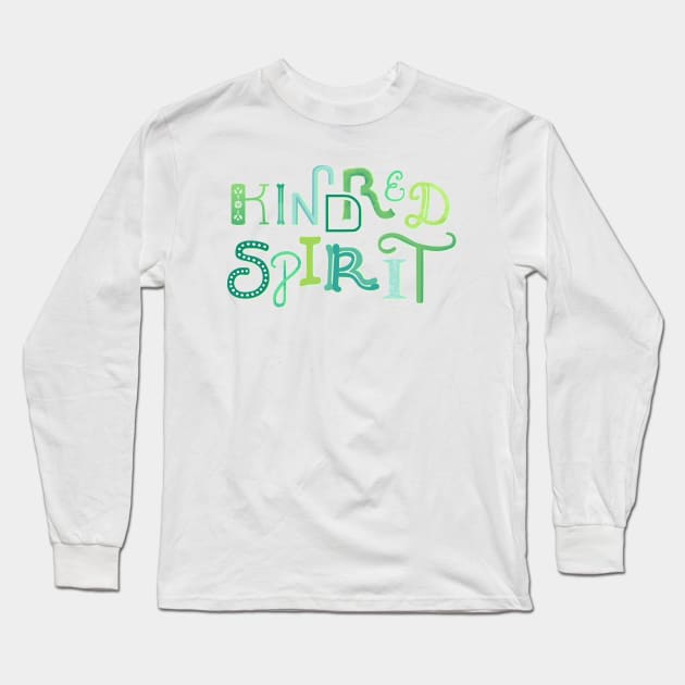 Kindred Spirit Long Sleeve T-Shirt by BumbleBess